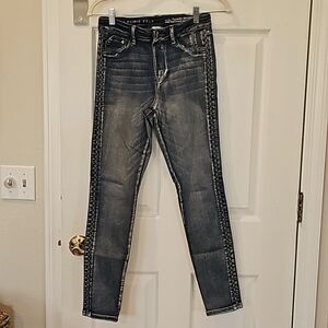 Laurie Felt sikly tuxedo skinny jeans